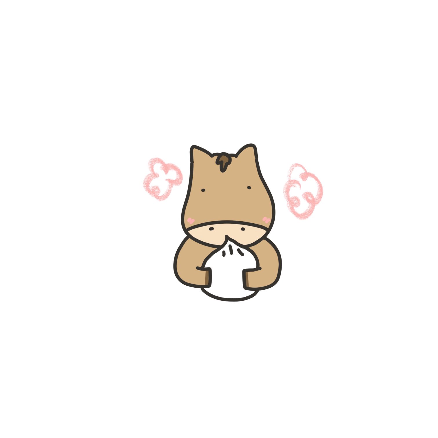 ひひぱか 今日は中華まんの日 東京では 肉まん 大阪では豚まんって呼ぶんですよ 馬好きさんと繋がりたい 1日1絵 かわいいイラスト 肉まん大好き 今日は何の日 中華まんの日 豚まん 肉まん 1月25日 Horse Animal Sketch コンビニ T Co