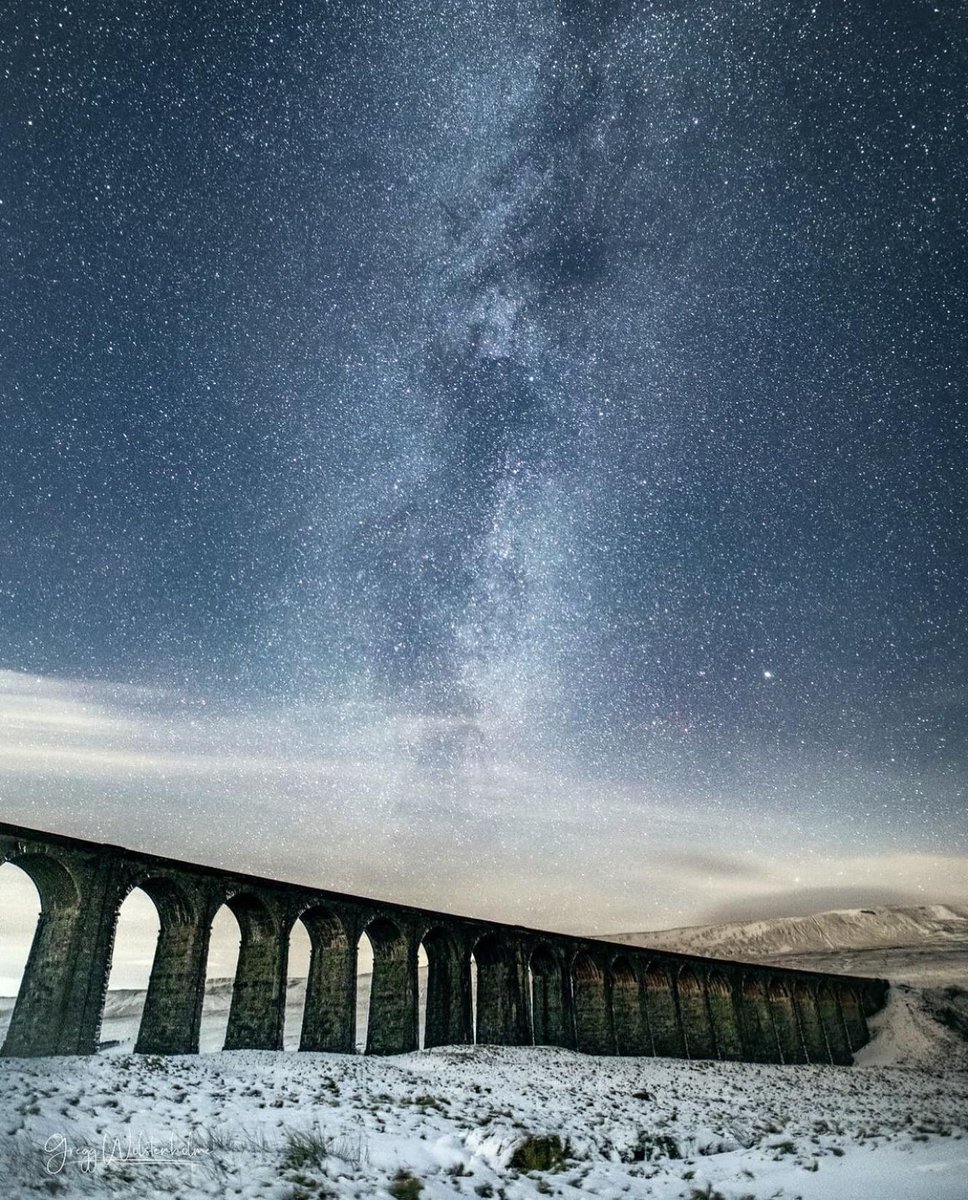 A little post to brighten your day. This is Ribblehead Viaduct, just a few miles from our house. It cuts through the beautiful scenery of the Yorkshire Dales National Park in northern England. Isn't she beautiful? 🌈🥰#ribbleheadviaduct #yorkshiredales #mentalhealth #anxiety #wow