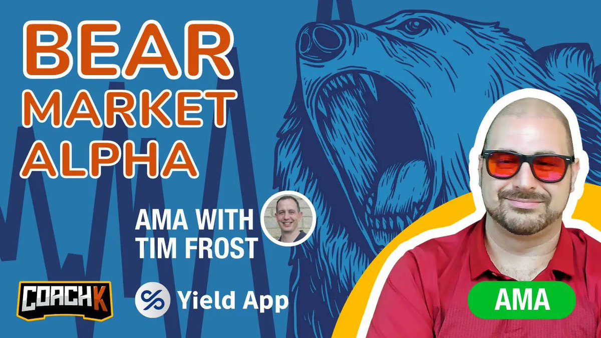 Bear market incoming ? No problems, we stake and get passive income 💎

take a look at one of my favorite projects: Yield APP v2

youtu.be/QMkolQezjYc

@YIELDapp

 #yield #passiveincome #crypto #bitcoin  #ethereum #roi #interest #rewards #timfrost $yld #ckama #ckclub #ckyield