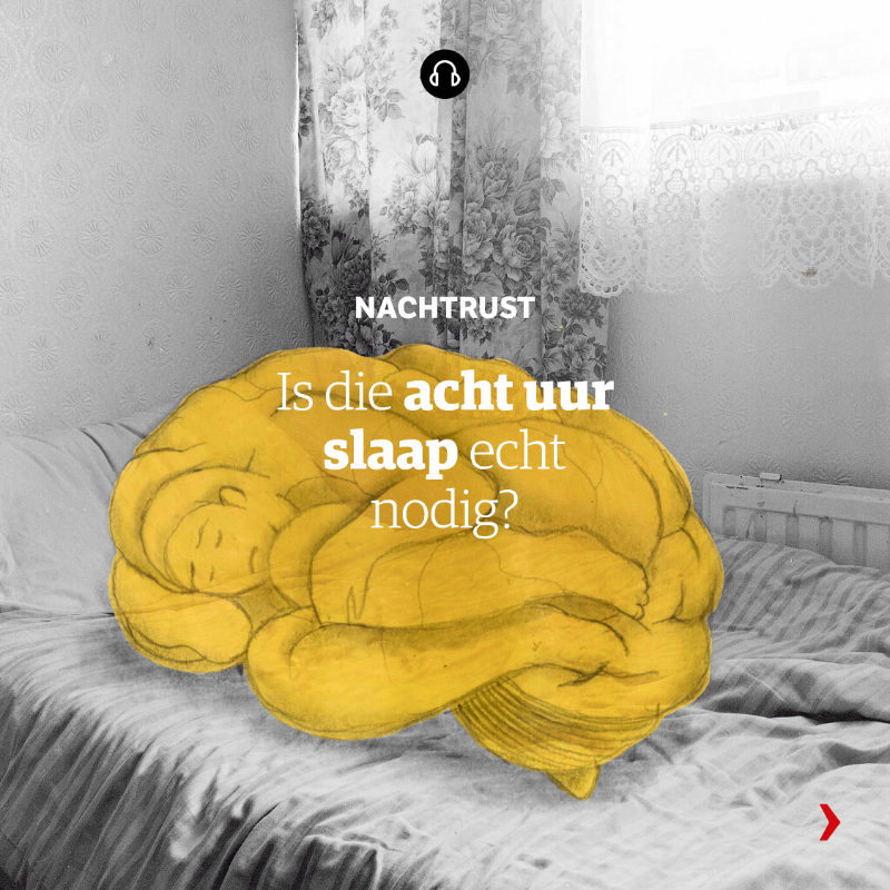 nrc's tweet photo. We drinken thee, gebruiken oordopjes en kopen een duur matras. We doen alles voor een goede nachtrust. Maar wat gebeurt er precies in onze slaap? En is die 8 uur eigenlijk wel nodig?