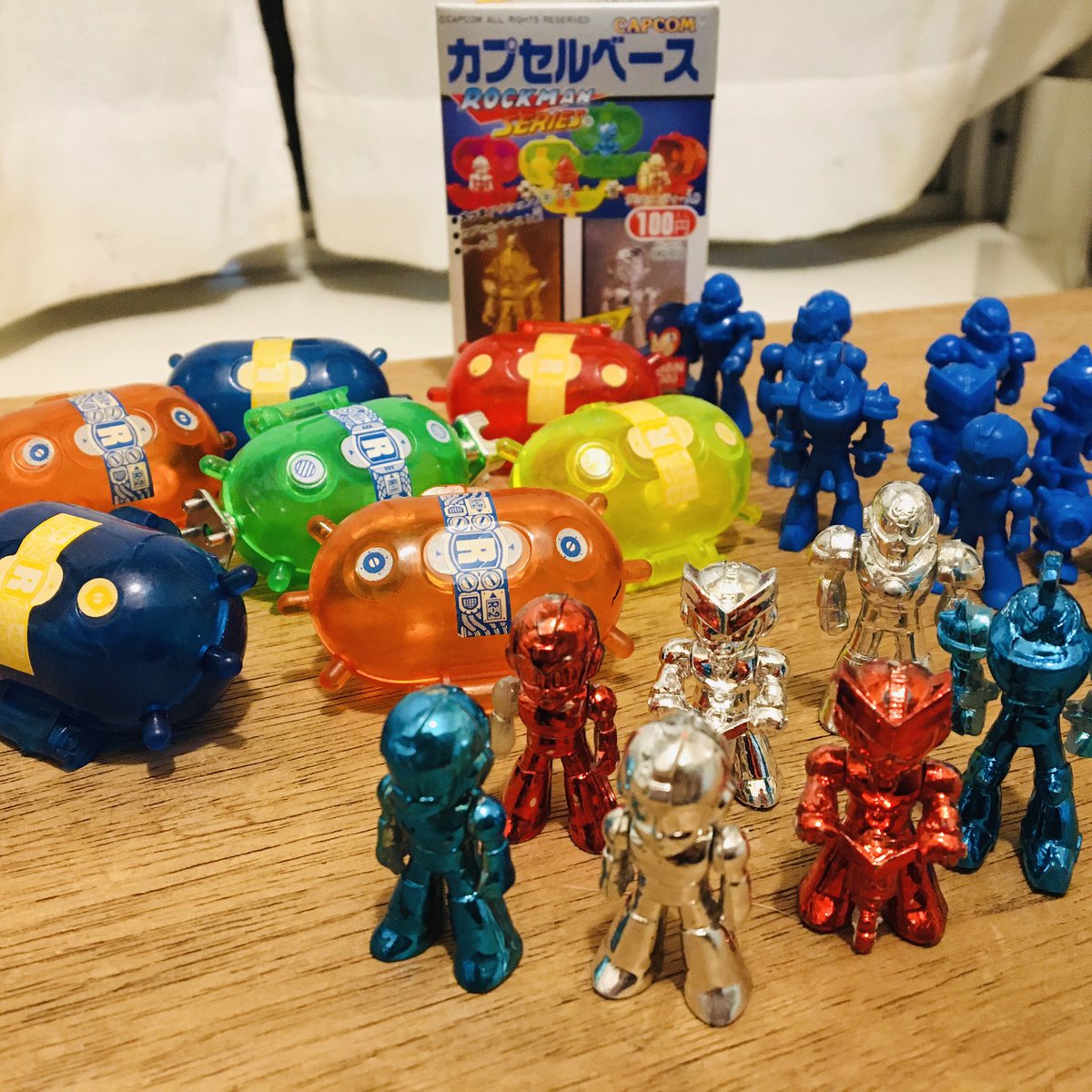 ロックマン　カプセルベース　フィギュア　まとめ売り　当時物　1993　未組立 CAPSULE BASE ROCKMAN SERIES” is one of my favorite toy lines for