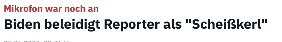 Interessant, dass es in deutschen Medien für „son of a bitch“ zwei unterschiedliche Übersetzungen gibt: 
die eine, wenn Donald Trump den Begriff verwendet („Hurensohn“), die andere für Joe Biden („Scheißkerl“).