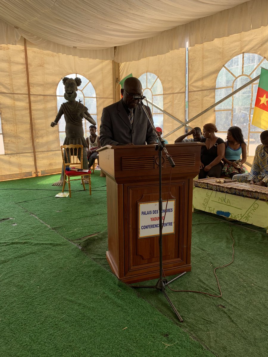 Dreamer_Agency's tweet photo. Nous assistons actuellement à l’Ouverture solennelle du Festival des Saveurs du Cameroun et du Monde.
#MINTOUL #VisitCameroon #VisiterleCameroun #BienvenueAuCameroun https://t.co/m5rbrsrc3b