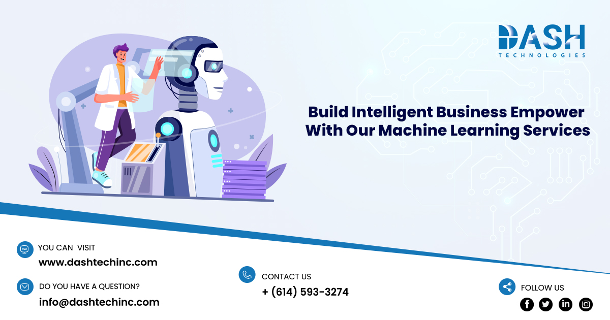 dashtechinc's tweet image. Build Intelligent #Business Empower With Our #AI & #MachineLearningServices!
Our services help you achieve data-driven decision-making with #ML-powered applications. Dash help create breakthrough results, drive operational growth & efficiency. Read more : bit.ly/2Jfy6jZ