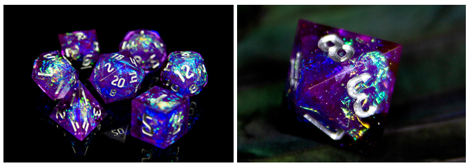 hyperstarter's tweet image. Overfunded on Kickstarter in a few hours...Hexed has an early bird offer on the 2 and 4 set pledge levels that saves you 10% and an exclusive #earlybird raven skull pin limited to 100 of each hprs.co/hexed #ttrpg #dnd #dungeonsanddragons #ttrpgcommunity #dice