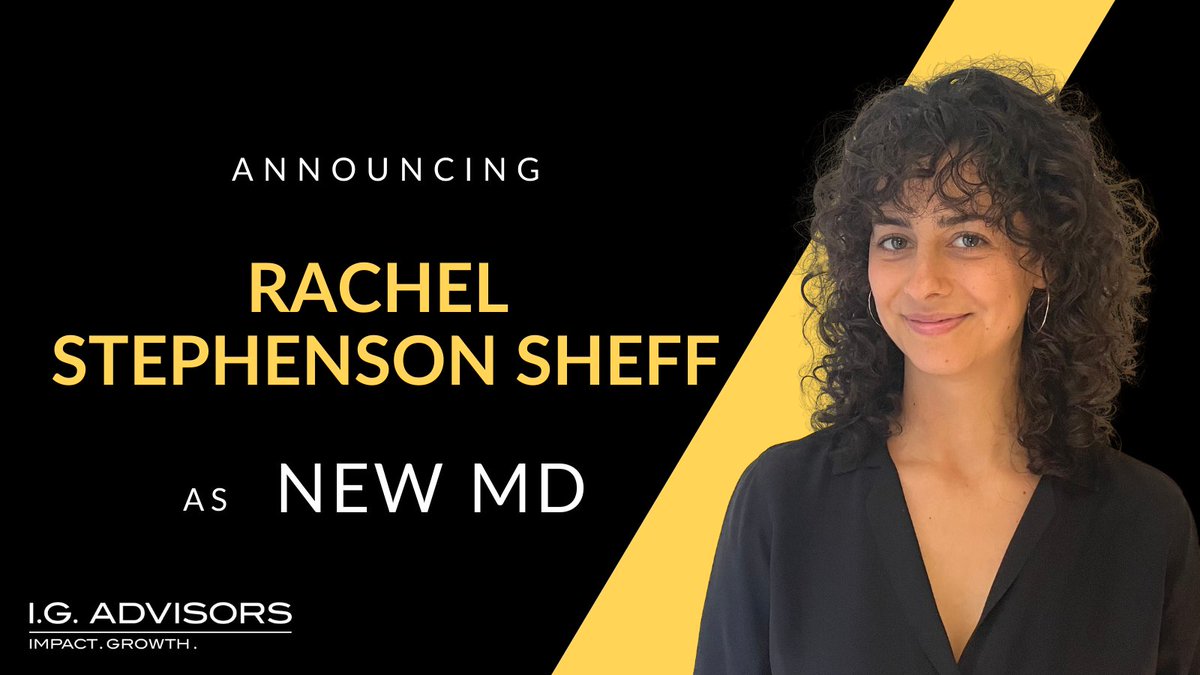 📣Big news at I.G. HQ! 📣 We’re very excited to announce <a href="/rachelstefshef/">Rachel Stephenson Sheff</a> has been appointed as the new Managing Director!! 

Join us in congratulating Rachel on her well-deserved promotion 🎉🎉🎉