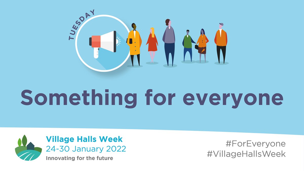Happy Tuesday in #VillageHallsWeek! What difference is your hall making to people locally? Share your story with the hashtags #ForEveryone and #VillageHallsWeek, or comment below. We'll shout about it to raise awareness of your vital work 👇

<a href="/ACRE_national/">ACRE</a>