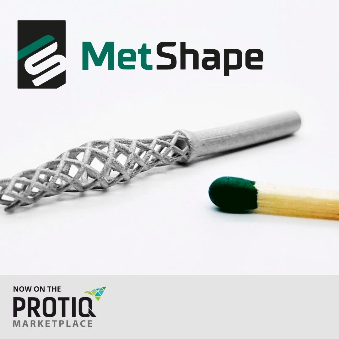 PROTIQ_GmbH's tweet photo. We are excited to introduce the newest merchant on the #PROTIQ Marketplace: @metshape 🎉
MetShape is the first 3D printing service provider offering small and micro precision metal parts and series applications with the innovative LMM technology.
More: https://t.co/SIE6jP7I4h https://t.co/gP2IfJmNLo