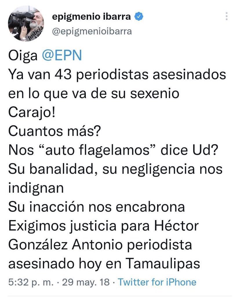 Felipe_mxli's tweet photo. @epigmenioibarra No mames @epigmenioibarra  pierdes el respeto https://t.co/qj3wDLkG2e