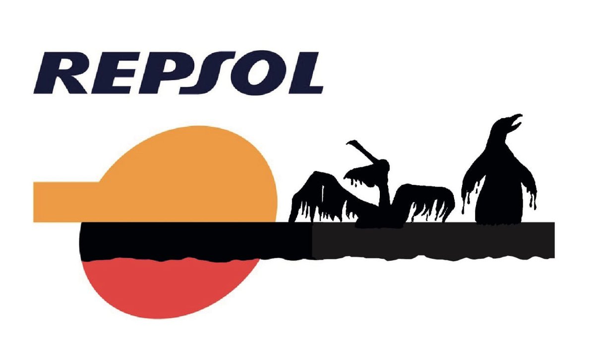 EntrepbsHarte's tweet photo. 🔺A pesar de que el monopolio @elcomercio_peru trató a toda costa de borrar de la información pública las siglas de @Repsol, la indignación no cesa, su logo teñido de chapapote se multiplica por todos los canales de, clamando por justicia #RepsolHazteCargo 
🔻 https://t.co/gHdNzDNNdZ