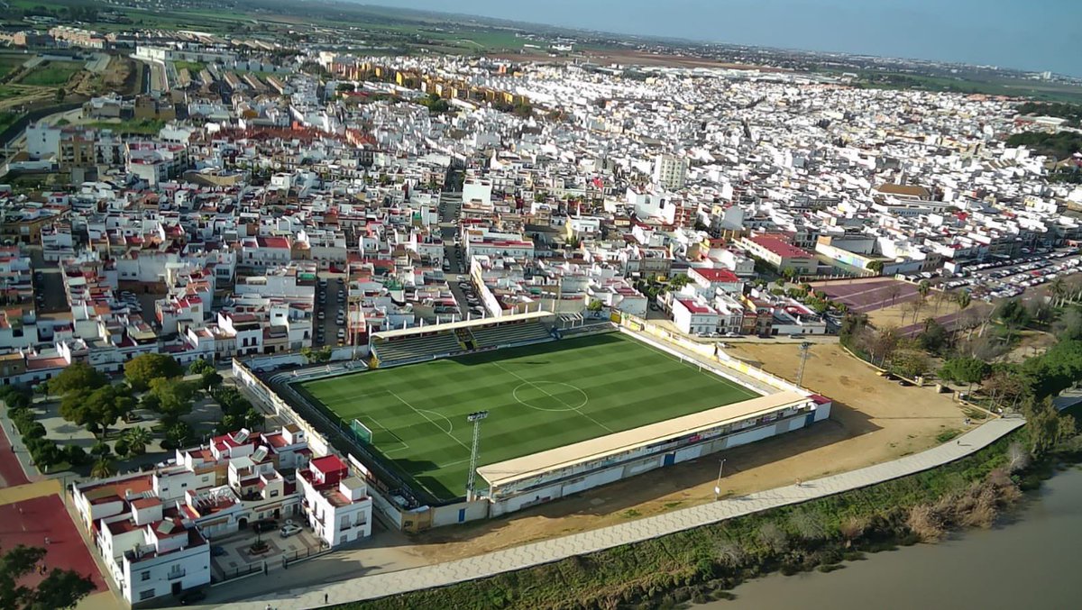 estadios_Spain's tweet photo. Estadio Guadalquivir, Coria del Rio, Andalucia - Home of Coria Club de Fútbol since March 1923. https://t.co/2cXAv57Lmh