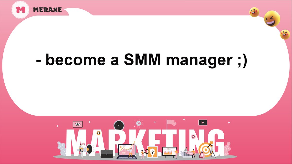 #GetMeraxeApp #branding #SMM #Contest #Giveaway  #Competition #like4like #LIKEs #likesforlike
Fears of SMM manager, Part 2 ツ
