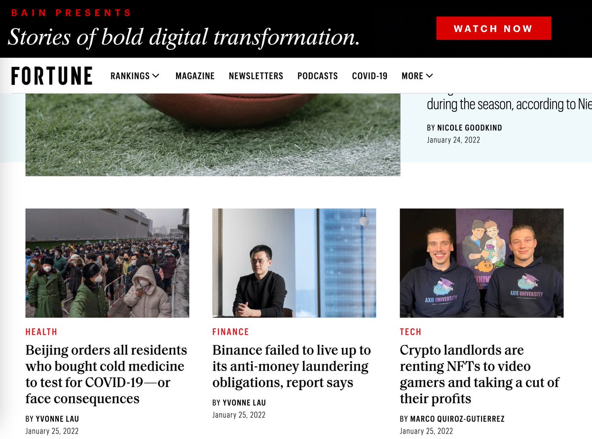AxieUniversity_'s tweet photo. Thank you @FortuneMagazine @marcoquiroz10 for the amazing article. We won't stop building our @AxieInfinity community and keep providing economic empowerment for those who need it! 💜

Read the full article here:
https://t.co/IOd5bL9IOH https://t.co/XztAiSl0mi