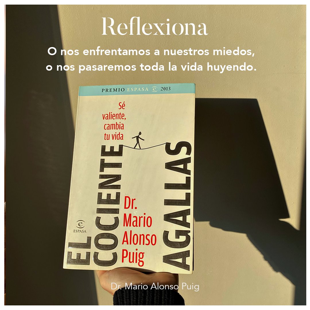 MarioAlonsoPuig's tweet photo. A veces, lo que necesitamos para superarnos no es otra cosa que sentir que somos capaces de vencer nuestras  aparentes limitaciones. Es imprescindible que haya algo en nosotros que nos haga percibir que dicho cambio, aunque sea difícil, está verdaderamente a nuestro alcance. https://t.co/eUuLKZk29A