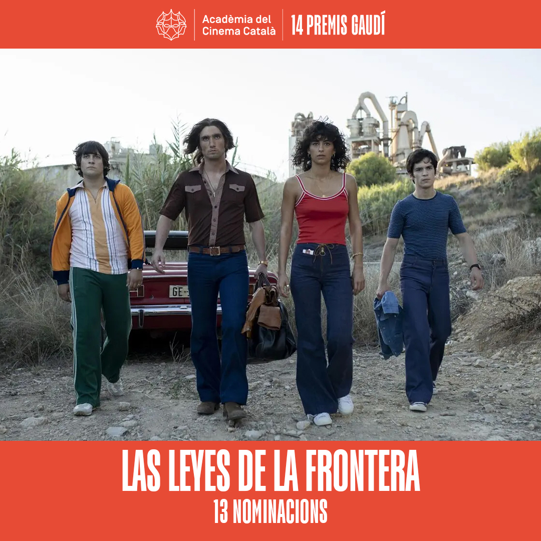 ‼️LAS LEYES DE LA FRONTERA (amb 13 nominacions), EL VENTRE DEL MAR (amb 12), LIBERTAD (amb 11), MEDITERRÁNEO (amb 10) i SIS DIES CORRENTS (amb 9) són les pel·lícules més nominades a la catorzena edició dels #PremisGaudí