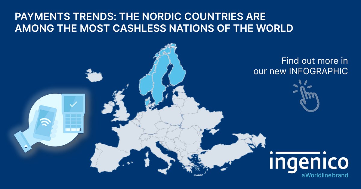 In this new #infographic we take a bite size look at the key figures and takeaways of #contactless trends in the #Nordics, providing a fascinating insight into their advanced #payments ecosystems:  okt.to/usyGhE