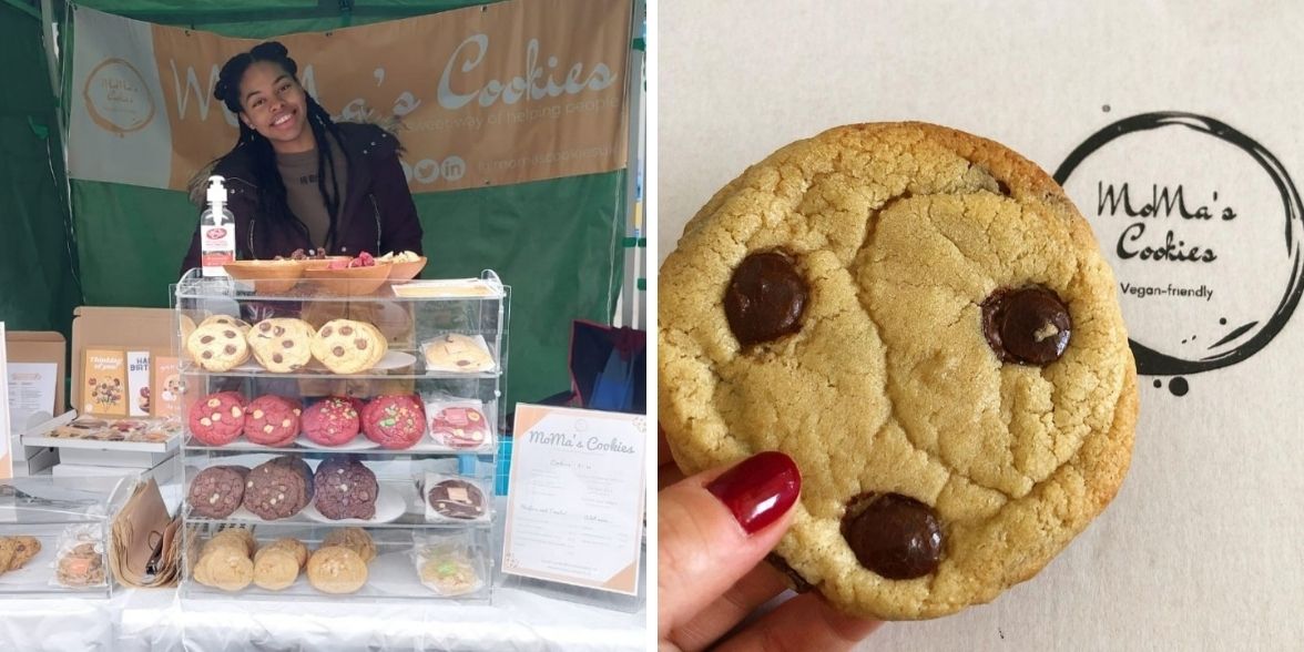 UniNhantsNews's tweet photo. Graduate Hulda &amp; her business partner Katya, chatted to @BBCNorthampton about @momascookiesuk their support for @RightResCIC and other local charities through the business.

Listen back here: https://t.co/uXZNDZMur5 (22mins40seonds)

Full story: https://t.co/z9SzuBnD87 https://t.co/9HwcVSWq26