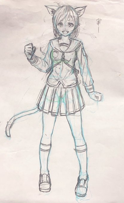 翠の初期稿(7、8年くらい前) 