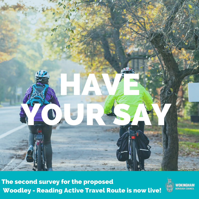WokinghamBC's tweet photo. We are working to improve the connection between Woodley and the Reading borough boundary.

This second consultation on specific details along the route will help us decide how to progress with the project.

Visit Engage Wokingham &amp; tell us what you think: https://t.co/AZIP2rQQP0 https://t.co/Ezo3XlOgyH
