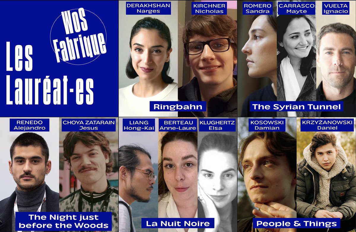 [WoS FABRIQUE] Parmi les 9 projets participant à WoS Fabrique#3, voici les 5 projets lauréats : / 🏆  Amongst the 9 projects participating to WoS Fabrique, here’s the list of the 5 winning projects: