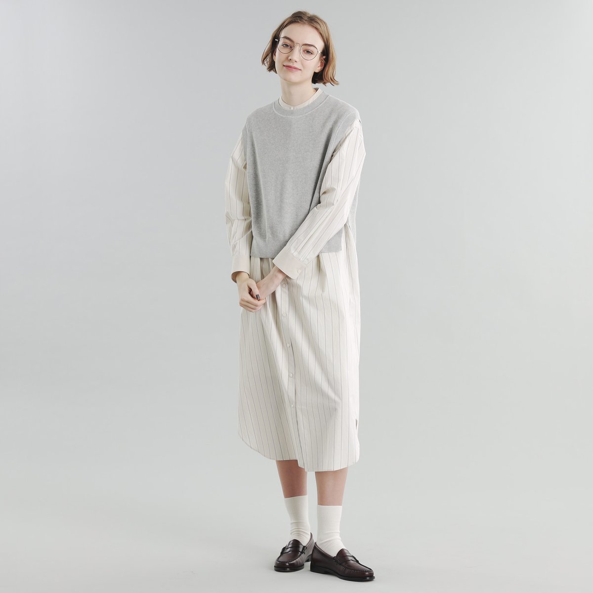 MP_PR's tweet photo. 【GREY LABEL】NEW ARRIVAL
✔コットン畦ニットベスト
畦編みのニットベスト。シンプルなのでシャツやTシャツに合わせやすく、着こなしの幅が広がるオススメのニットベストです。
https://t.co/0w5TivzgaY
#GREYLABEL #マッキントッシュフィロソフィー #ニット https://t.co/5cOg5bTRw6