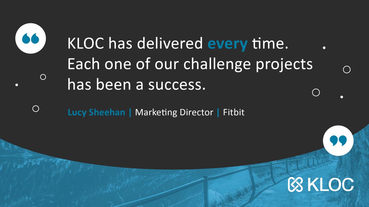 KLOC_UK's tweet photo. Read our case study to find out about the integrated platforms we have developed for Fitbit UK: https://t.co/r6an2a9NP5 https://t.co/xtcm7KA2R2