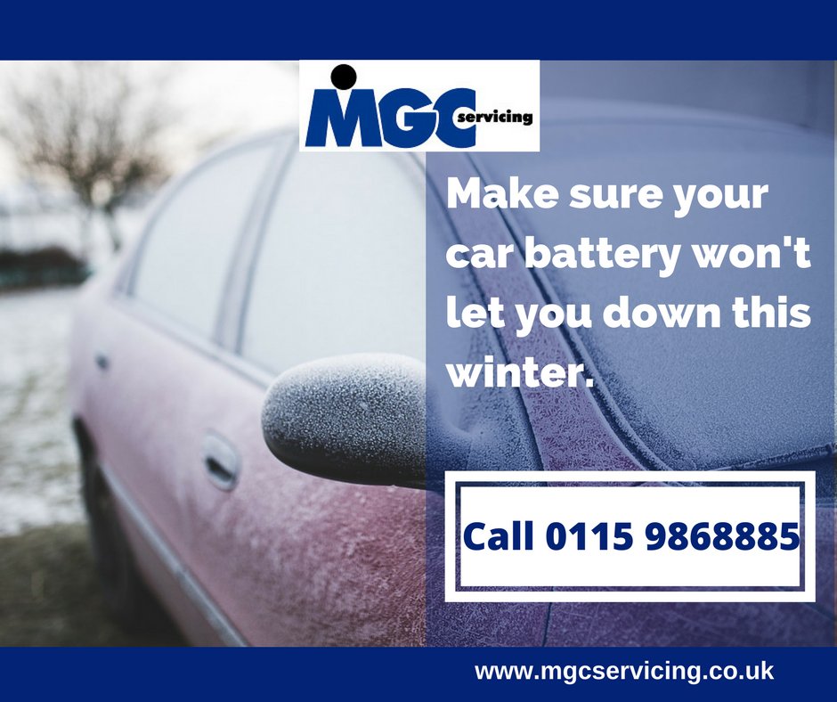 MGCServicing1's tweet photo. Winter can be hard on our car batteries and if you've ever faced a stuttering engine on a frosty morning then you won't be alone. If you do find that your car's struggling to start in the cold, then we're here to help. Ring us on 0115 9868885. https://t.co/4MtioeOAGy