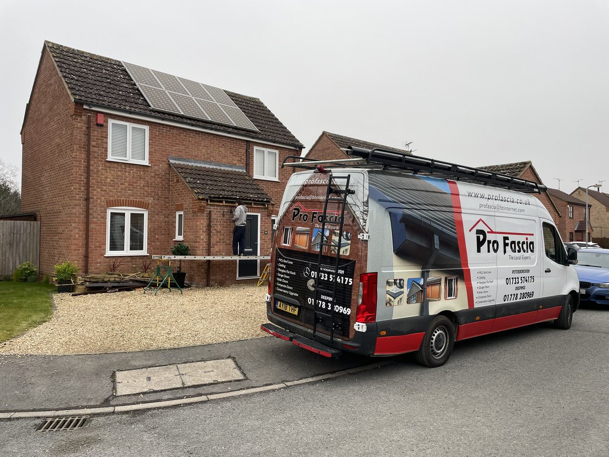 Just doing what we do best in Baston, Lincolnshire #localexperts #profascia #fascias #bastonlincolnshire