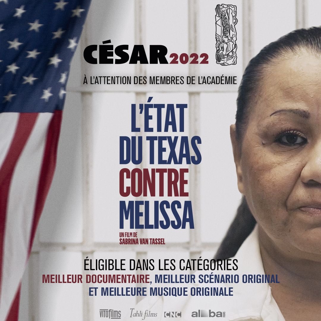 SabVanTassel's tweet photo. Dernier jour de vote pour l@Les_Cesar pour #letatdutexascontremelissa dans la catégorie #meilleurdocumentaire 
Merci de lui donner cette tribune.
#savemelissalucio🙏 #cesars2022 
@TexasVsMelissa @FilmsAlba https://t.co/4YiJWThZR2