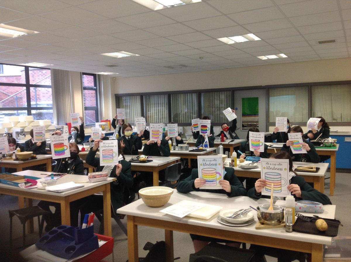 StCeciliasHE's tweet photo. 8Peace with their acts of kindness for the next week. #catholicschoolsweek #cupsofkindness #AspireEndeavourAchieve https://t.co/it2O0IVSLh