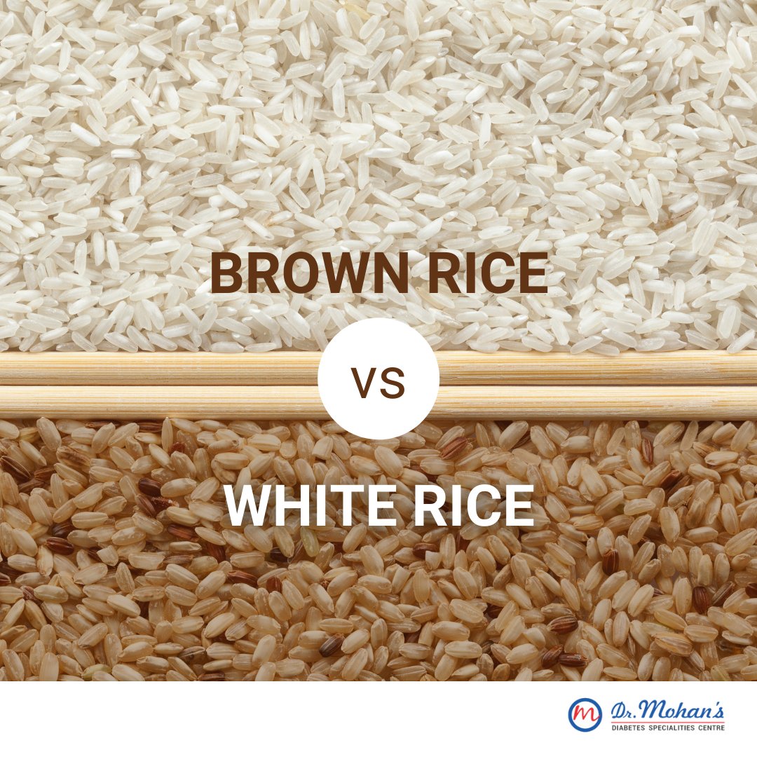 Dr.V.Mohan on Twitter: "Eating white rice has a glucose-raising effect