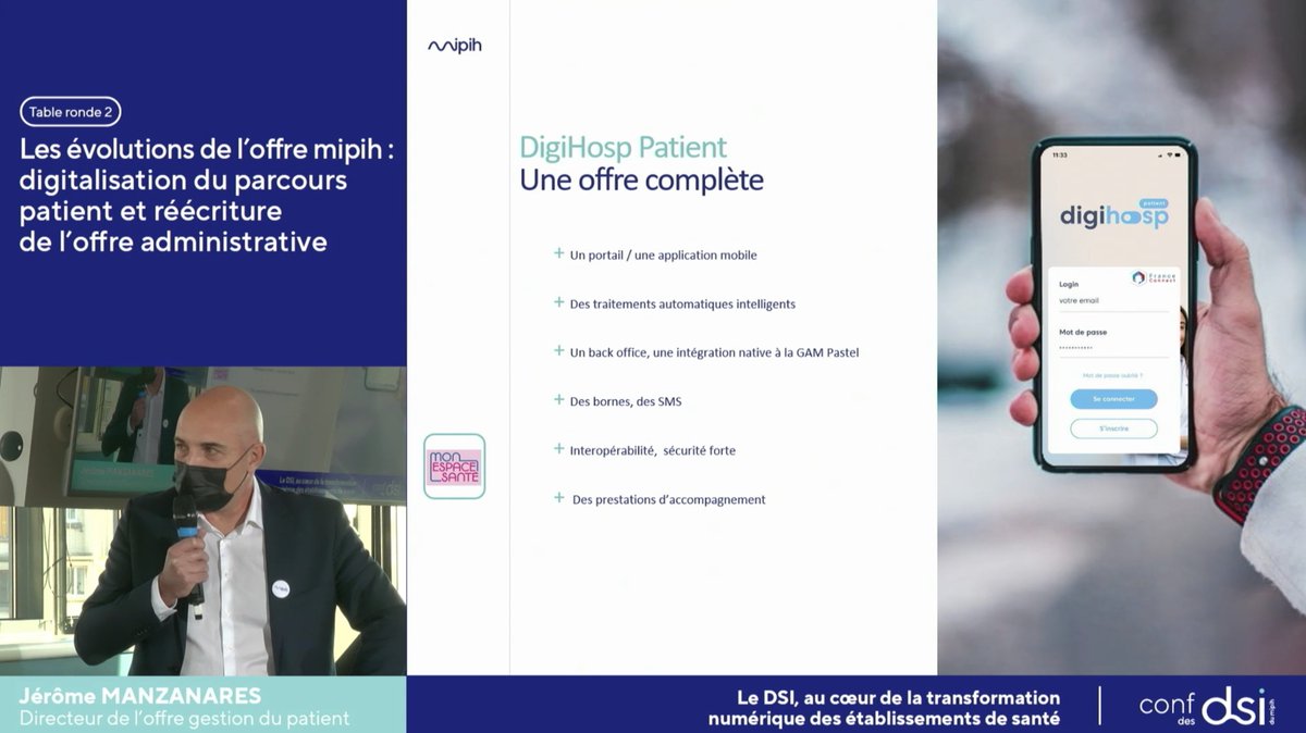 heral_publicite's tweet photo. La semaine dernière, nous étions à Paris le #mipih pour leur conférence des DSI en virtuel. Au programme, une matinée de partage de savoirs et de retours d’expérience destinée à tous les dirigeants des systèmes informatiques. https://t.co/9Uj428kZ0a