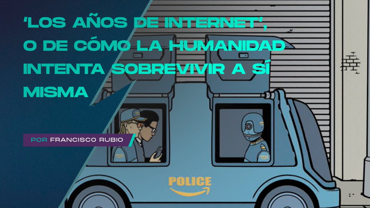 breakrevista's tweet image. ¡¡El fin se acerca a #BreaktheWeb, rápido dale al enlace!!💻

Francisco Rubio nos habla de #LosañosdeInternet, un cómic que sigue la estela de #BlackMirror: historias cortas que exploran el miedo al futuro📱

breakrevista.com/los-anos-de-in…