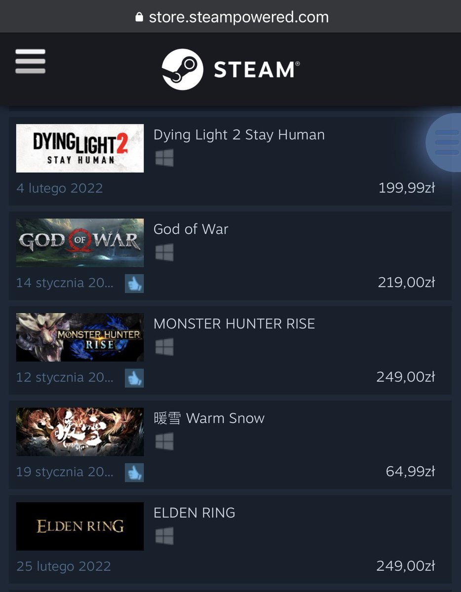 #DyingLight2 is best selling game on steam this week.

gg wp.