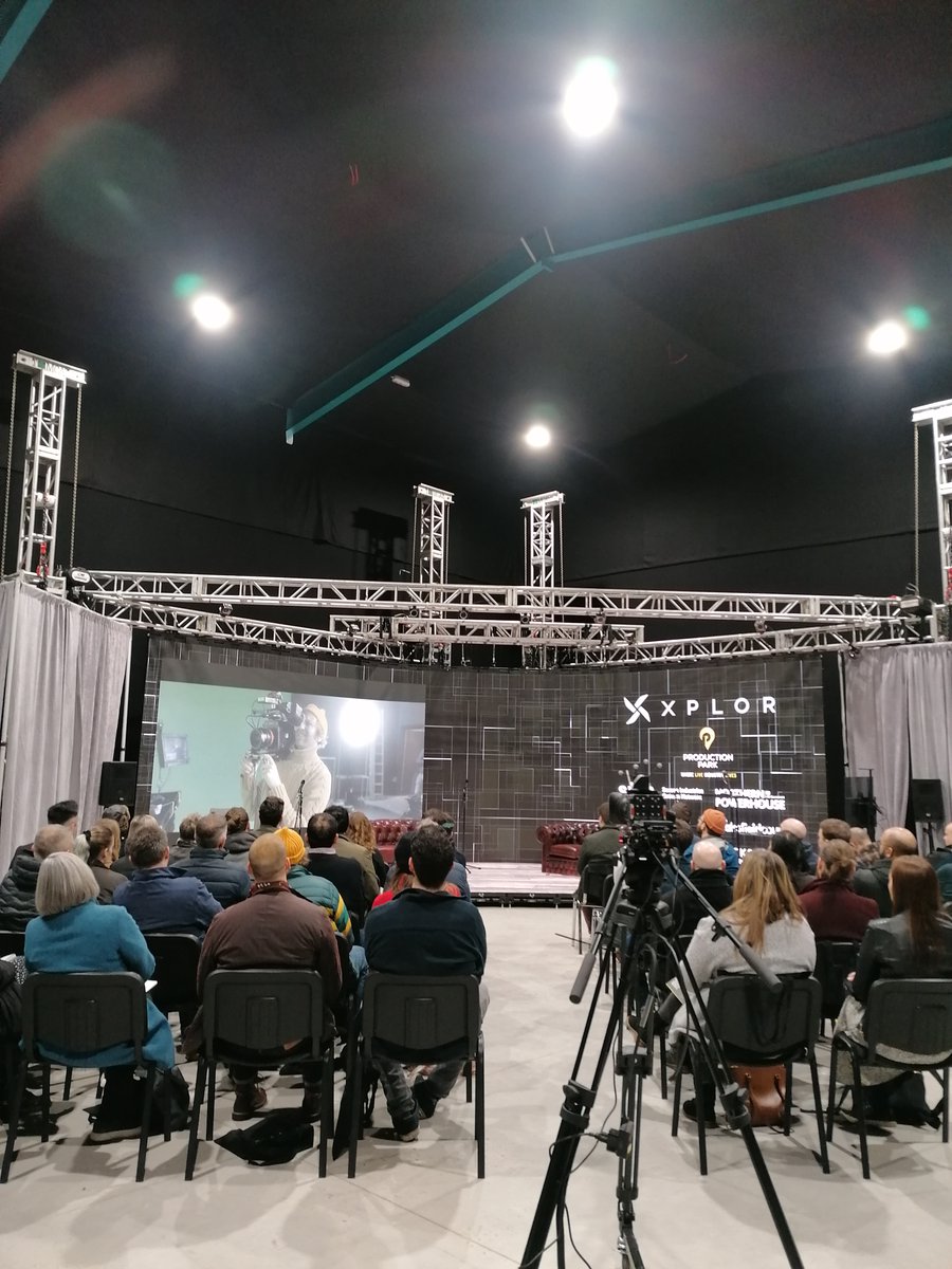 Today, we're incredibly pleased to welcome Screen Industries Growth Network (SIGN) & @XR_Stories: Introduction to Virtual Production to @ProductionPark_ 

Hosted on our brand new #XRStage

#VirtualProduction #VirtualEvents #Entertainment
#Production #Events #ProductionPark