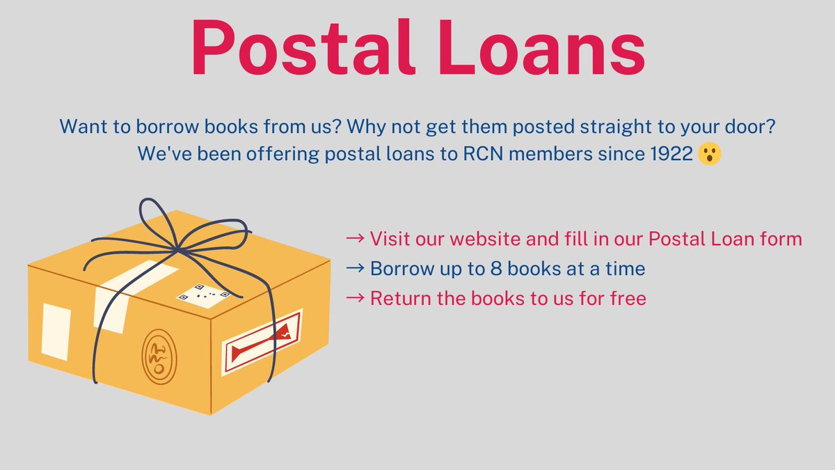 RCNLibraries's tweet photo. Do you miss the touch of paper? Prefer to read a physical book rather than on your computer screen? 

We post books to our members for 𝗳𝗿𝗲𝗲📚
Fill in our simple form to tell us what books you want and we'll do the rest📦

Details here: https://t.co/4hWGDfRDAG https://t.co/SaiGGgslJS