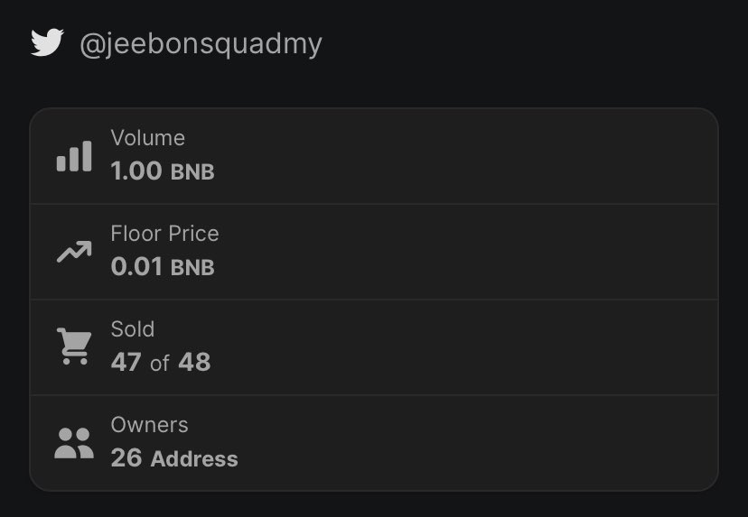 jeebonsquadmy's tweet photo. YAYYY! 🎉 My first 1BNB. Thank you so much for those who keep supporting and believing JeebonSquad ❤️✨ This little achievement is very meaningful to me 🤟🏻

Thank you 🙇🏻‍♂️ https://t.co/Wz9mAIOCQv