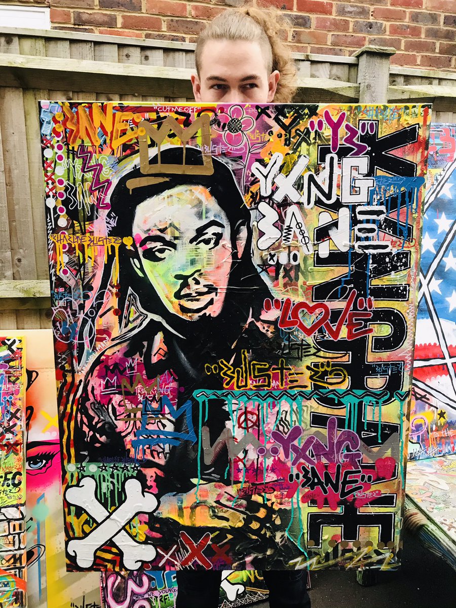 👑Just Finished This Painting For British Rapper <a href="/yxngbane/">Yxng Bane</a> I Hope You All Like It, Let Me Know Below⬇️

💥Personally I’m Loving The #Layers On This One And Those #Colours Are Popping💥 

🔥Should We Make It Into A NFT?🔥
#YxngBane #CharlieBuster #GraffitiKings #nftcollector