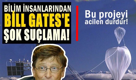 Bilim insanlarından Bill Gates’in “Yapay Bulut” projesine şok suçlama…

“Felaket geliyorum diyor”…👇
youtu.be/oMyRpdC_0Rk