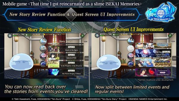 That Time I Got Reincarnated as a Slime: ISEKAI Memories Now Available for  Pre-download! Server Opens on October 28!