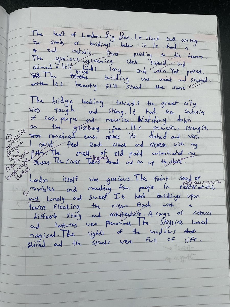 So proud by the standard of assessments that our Year 7 students are producing. We are loving teaching our ‘Travel’ scheme and are glad that they are enjoying it too! Keep up the hard work! 👏🏼