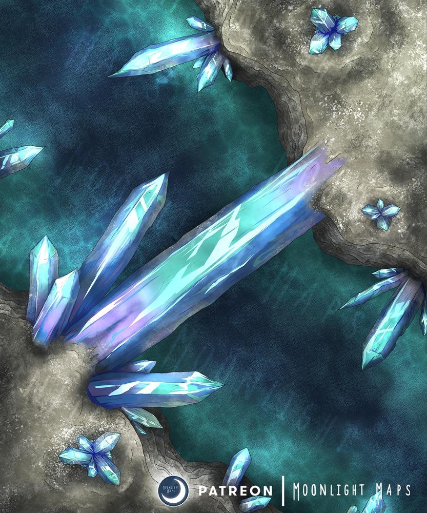 _MoonlightMaps's tweet image. What lurks in the depths below this beautiful cave?

Crystal Bridge map pack out everywhere now! 🌙

#DungeonsandDragons