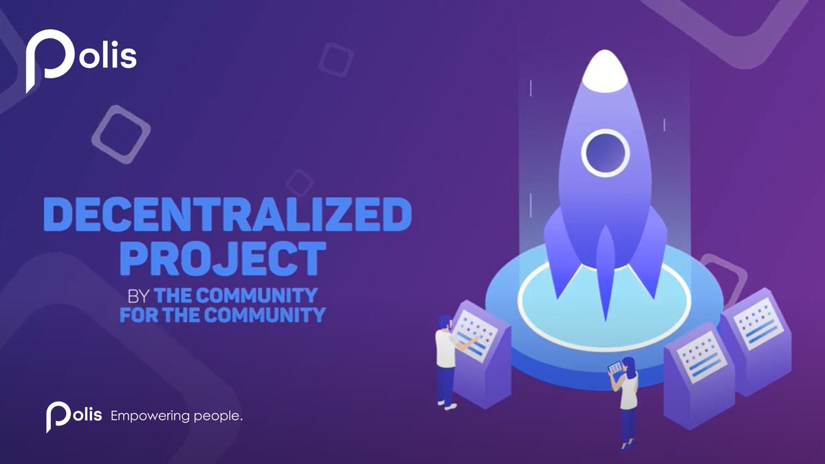 PolisChain's tweet photo. #PolisChain and $POLIS is a fully decentralized and DAO governed project without any central authority or pre-mined coins. Our DAO managers are voted by the community and decisions are made by proposals on https://t.co/w28VKEjn8P.

#blockchain #smartchain #cryptocurrency #defi https://t.co/q7RmCGHSCf