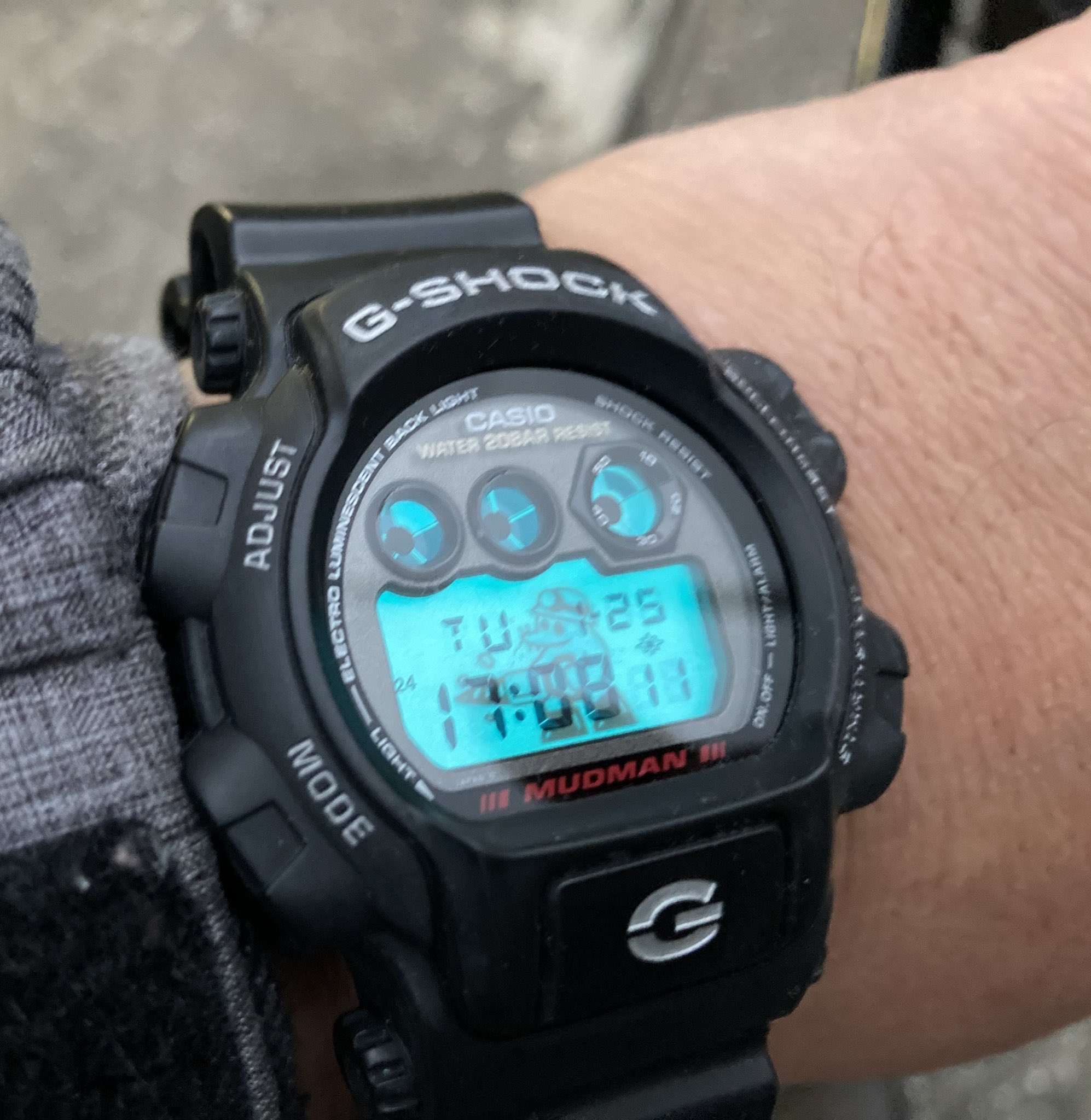 G-SHOCK マッドマン DW-8400Z-1T メンインブラック- G-SHOCK マッドマン DW-8400Z-1T メンインブラック-