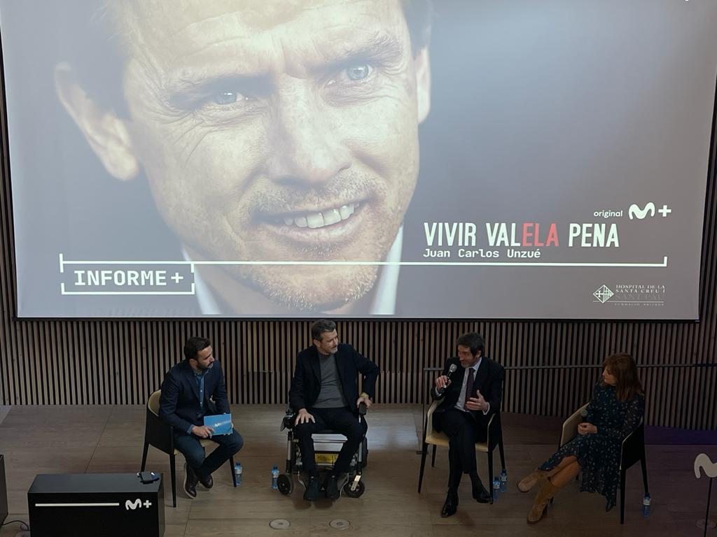 Hoy la Fundación Luzón participa en la presentación de #VivirValELApena,  el reportaje sobre Juan Carlos Unzué que se estrena este 27 de enero en Informe +.  Participan en el evento <a href="/JCUnzue/">Juan Carlos Unzué</a> , @juanmacastano , Nacho Fernández Vega y <a href="/m_marchante/">Mónica Marchante</a> .

ow.ly/UgJg50HChXL