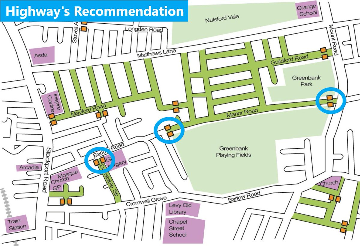 Remember 'passing the buck' by our councill has cost our residents **1.7km** of extra filtered streets & left Manor Road free for cars to speed. #climatecrisis #obesitycrisis #AirQuality @helenpidd @MENnewsdesk @Chris_Boardman @s4plb @McrGreenParty