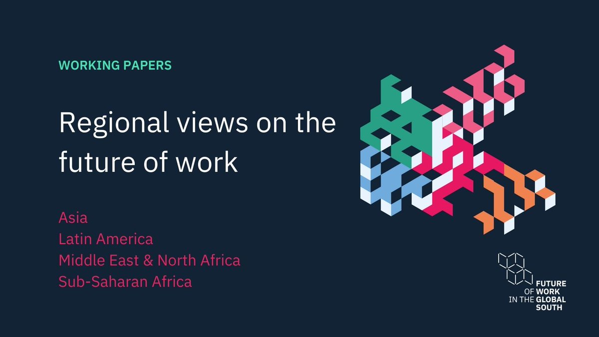 fowigsnet's tweet photo. The fourth industrial revolution is reshaping labor markets around the world. But what pathways should the developing countries follow to navigate these changes while embracing economic growth and equality? https://t.co/G2625ZV4vP https://t.co/8YqaOUFjqD