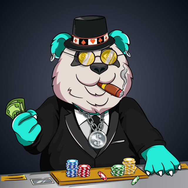 DutchyNFT's tweet photo. Patiently waiting for the casino to go live🤑 @casino_pandas #MCPanda Bullish🚀 https://t.co/28wvyo5i6T