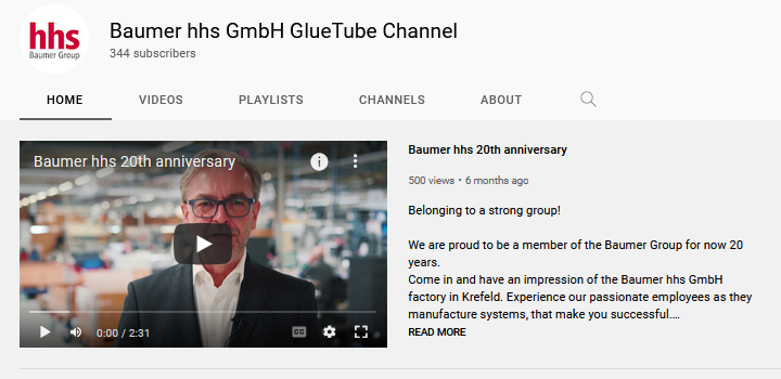 baumerhhs_gmbh's tweet photo. Do you already know our #GlueTube Channel? You can expect great videos about #baumerhhs, tutorials about our products, recordings of our webinars and much more! Take a look!
https://t.co/jTB4wrxdF3 https://t.co/xlp4h2Wj5W
