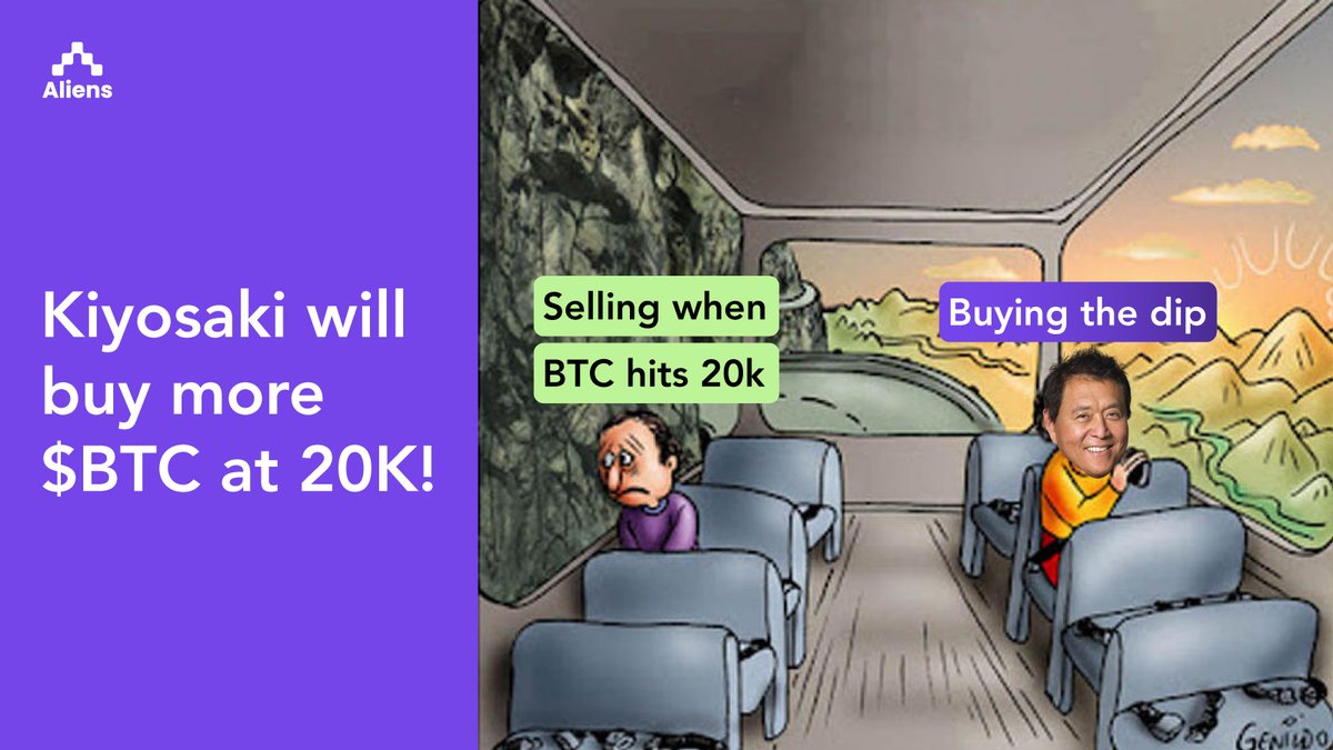 aliensapp's tweet photo. Aliens News:
Rich dad or rekt dad? Read up on what he thinks about the crash on the #Aliensapp! 👇🏼
https://t.co/1afD2CT3tn https://t.co/SebTC3TKtq